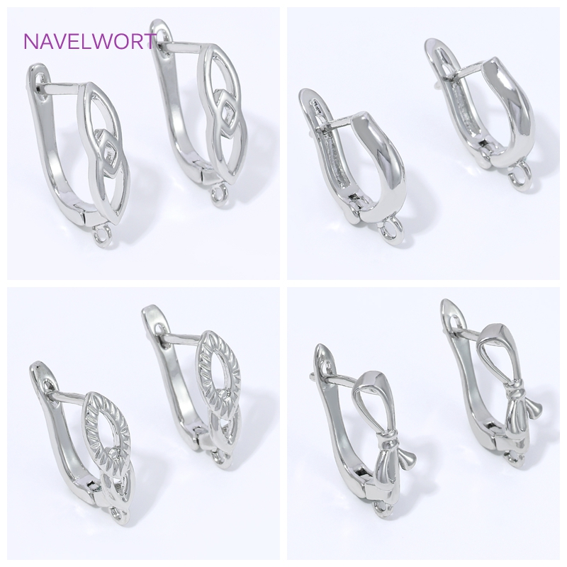 Jewelry Making Items - Ganchos para pendientes de latón chapado