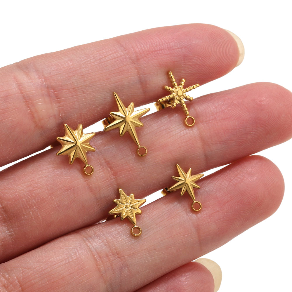 Jewelry Making Soldering Kit - 6 piezas de aretes de estrella