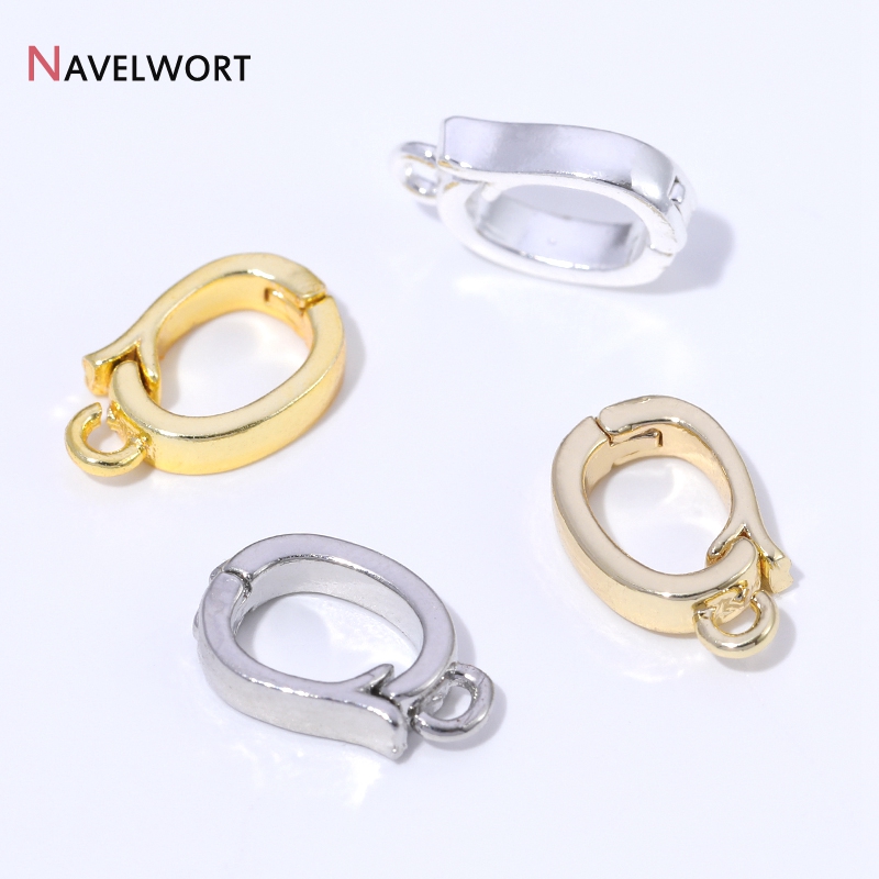 Jewelry Making Name - Colgante de latón chapado en oro