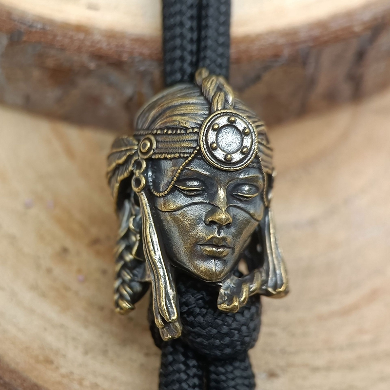 Jewelry Making Hand Tools - Tribu guerrera femenina cuchillo de latón