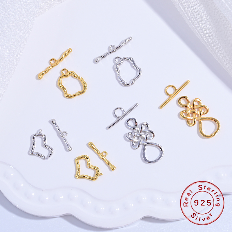 Jewelry Making Knots For Clasps - Nudo chino de plata de ley