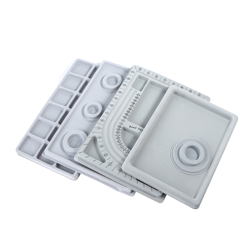 Tablero de cuentas flocado gri - Jewelry Making Table reseña y precio
