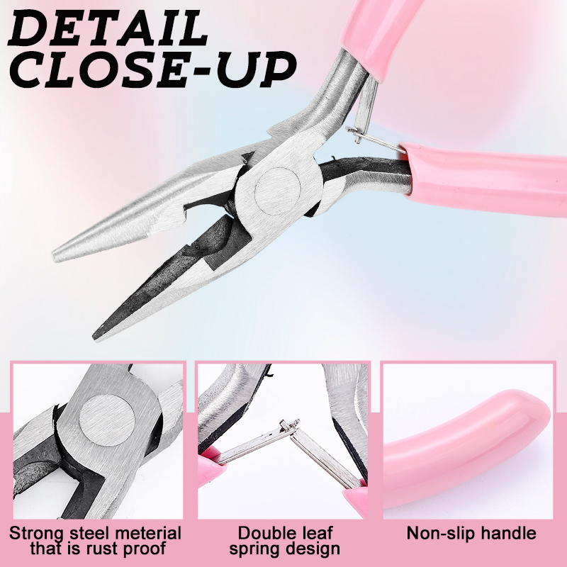 Juego de mini alicates para jo - Jewelry Making Round Nose Pliers reseña y precio