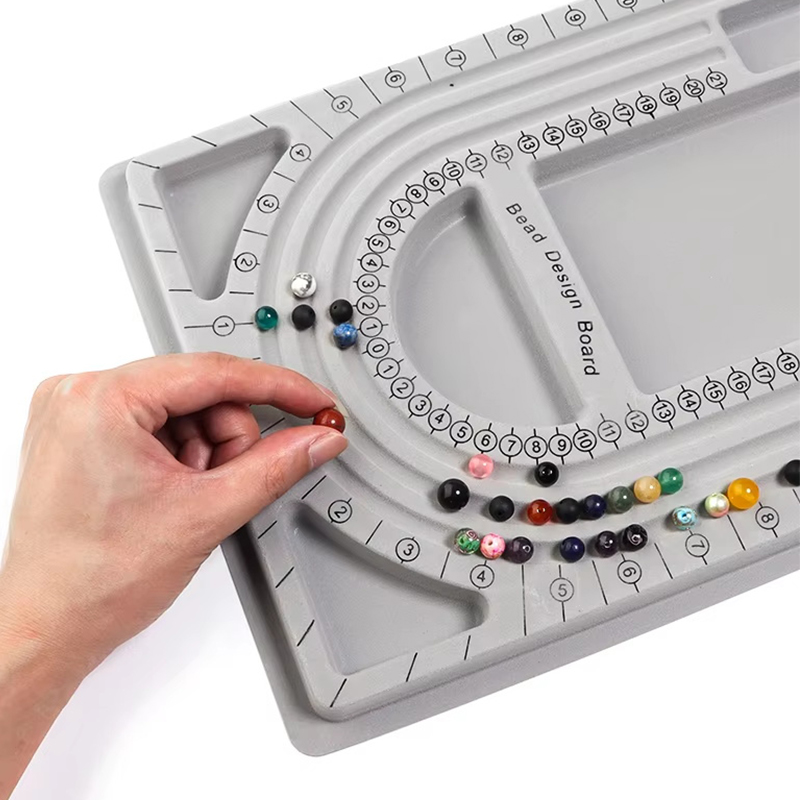 Tablero de cuentas flocadas gr - Jewelry Making Table reseña y precio