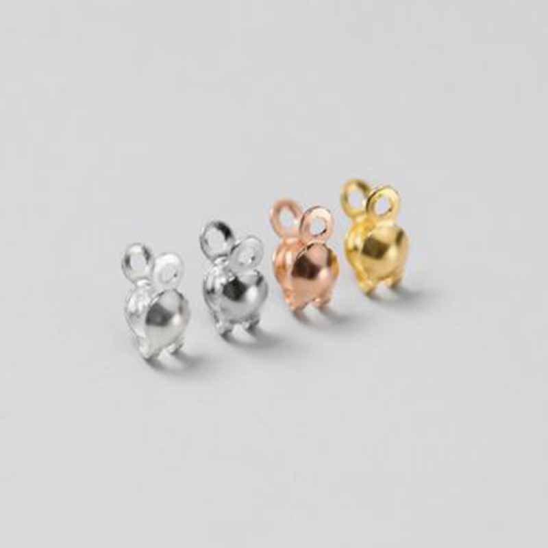 4 piezas de Plata de Ley 925 a - Jewelry Making Bead reseña y precio