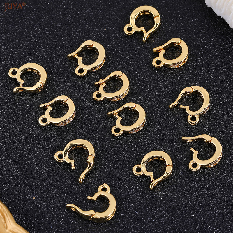 JUYA-ganchos de cobre chapados - Jewelry Making Bead reseña y precio