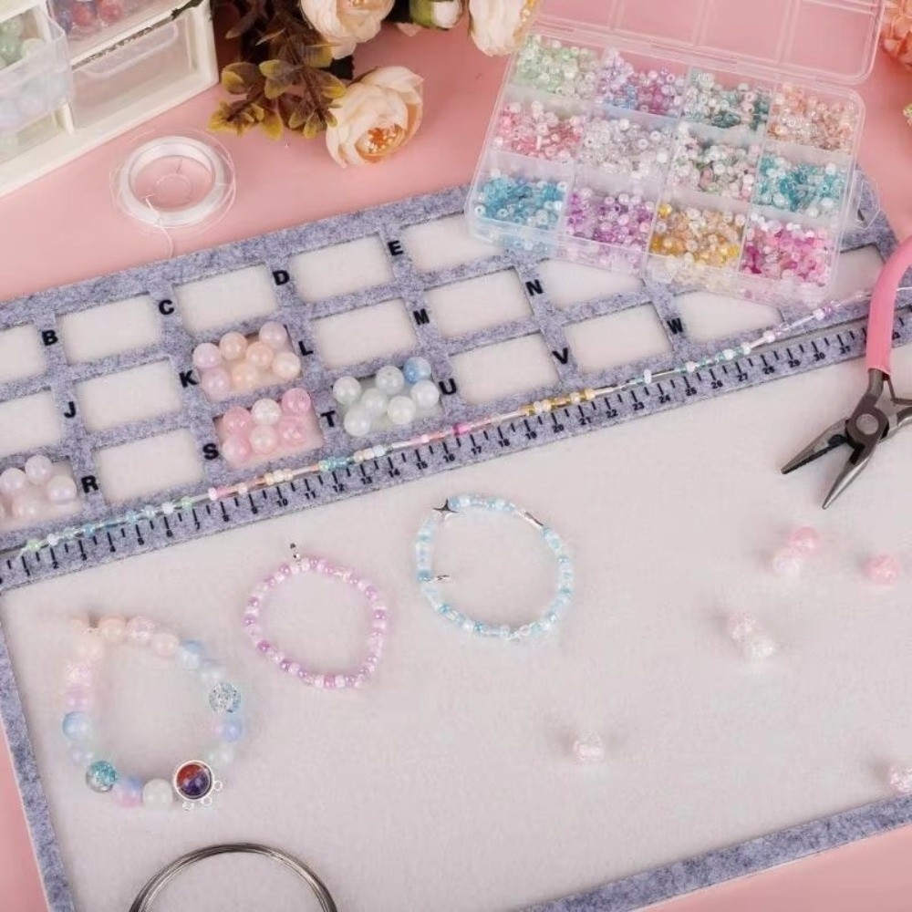 Bandeja de fieltro para abalor - Jewelry Making Table reseña y precio