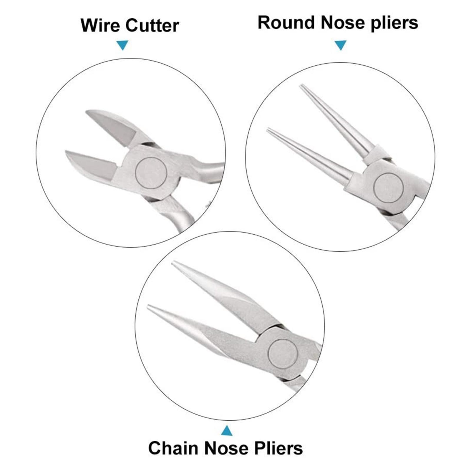 Juego de 3 Alicates para Caden - Jewelry Making Round Nose Pliers reseña y precio