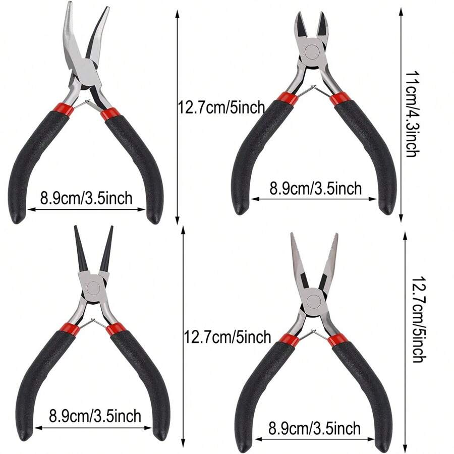 Paquete de 3/5/6 alicates para - Jewelry Making Round Nose Pliers reseña y precio