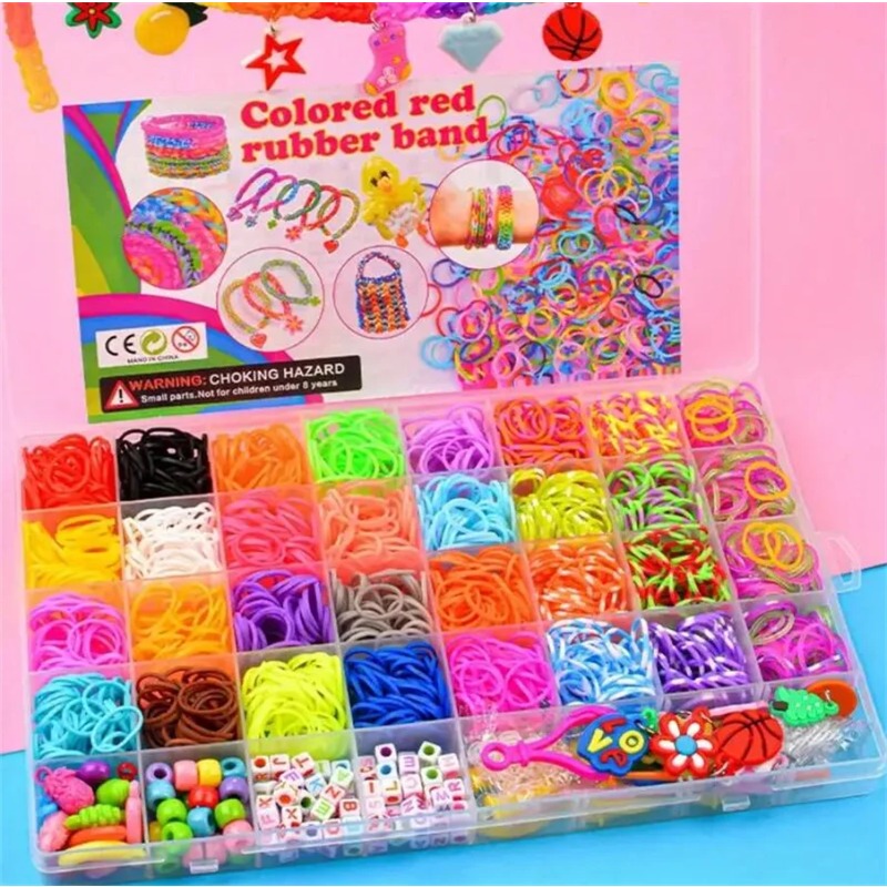 4300+ Piezas de Bandas Elástic - Jewelry Making Kit reseña y precio