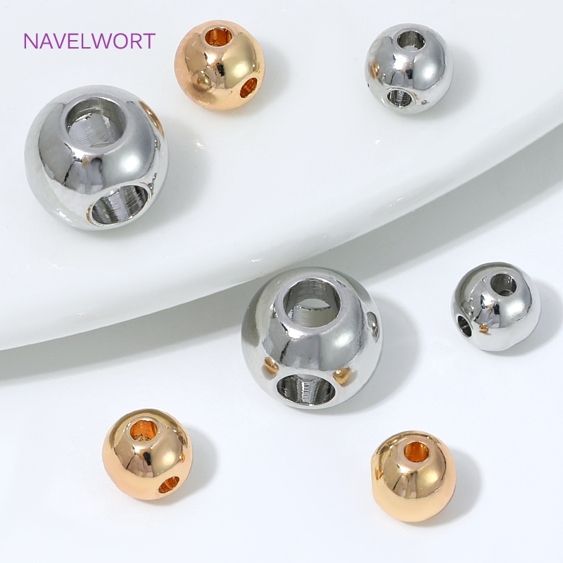 Cuentas espaciadoras redondas  - Jewelry Making Items reseña y precio