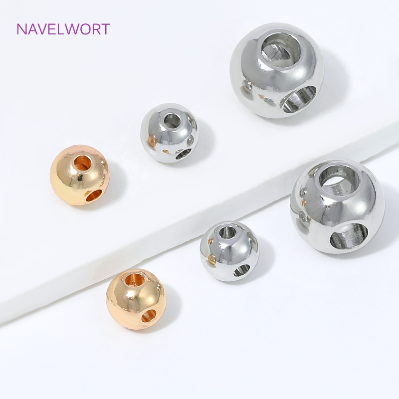 Cuentas espaciadoras redondas  - Jewelry Making Items reseña y precio