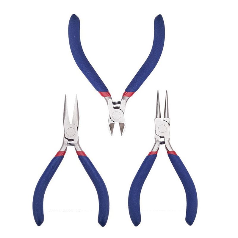 * ABKM 1 Juego de 3 uds. De al - Jewelry Making Round Nose Pliers reseña y precio