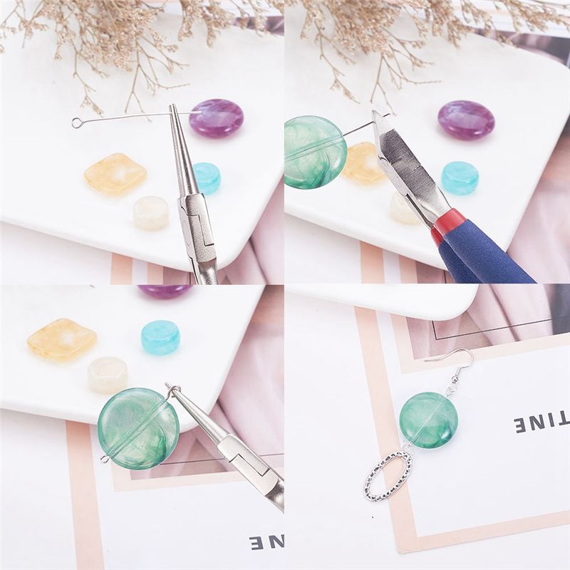 * ABKM 1 Juego de 3 uds. De al - Jewelry Making Round Nose Pliers reseña y precio