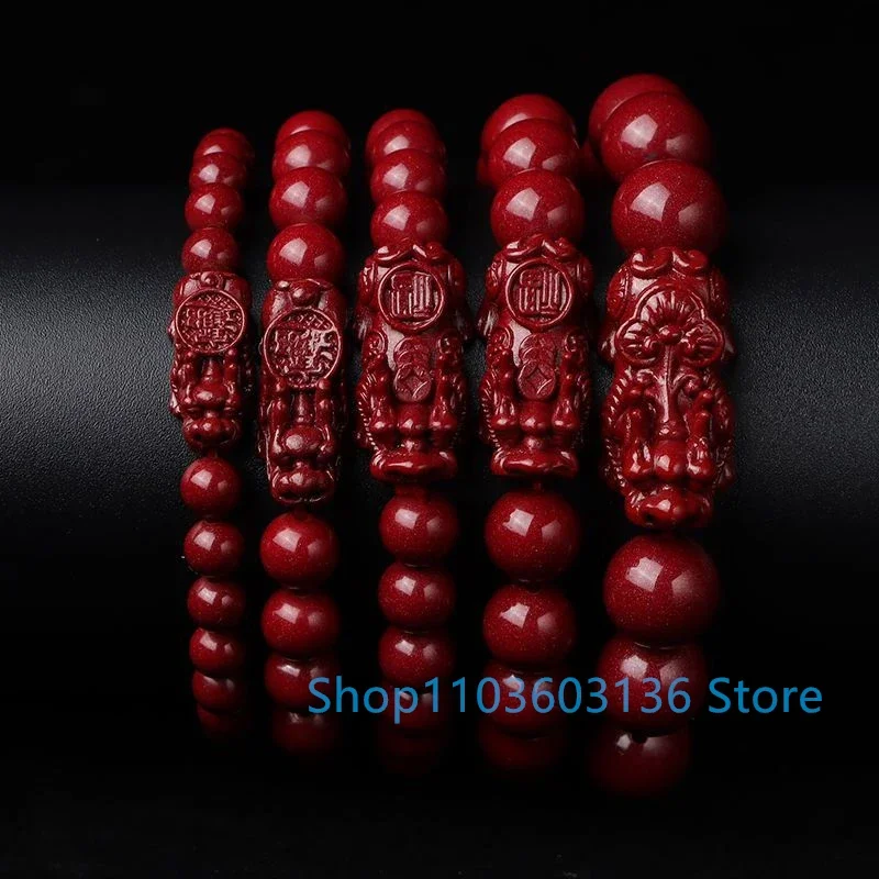 Pulsera de Cinabrio Natural He - Jewelry Making For Seniors reseña y precio