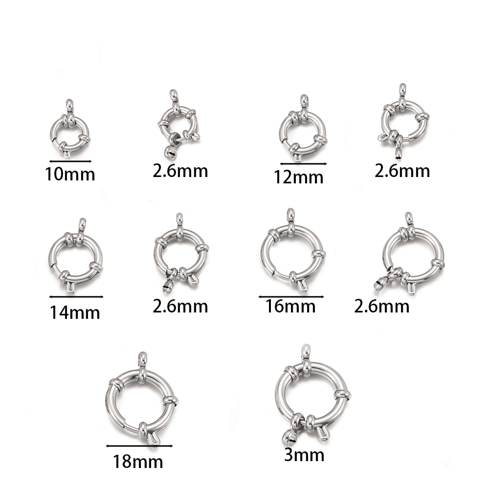 2 Piezas de Cierres de Resorte - Jewelry Making Name reseña y precio