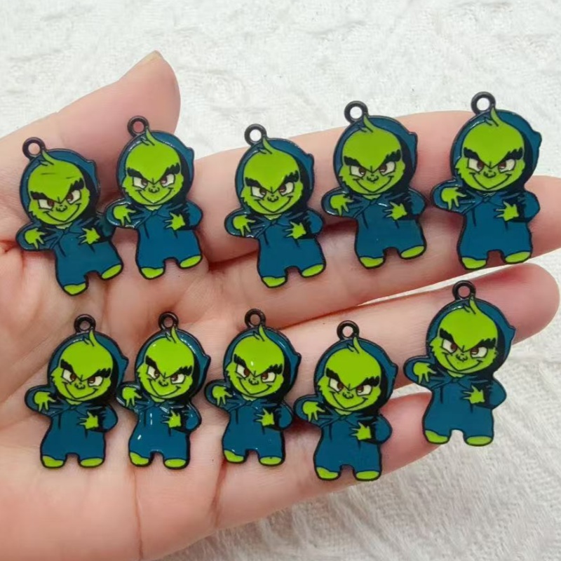 10 piezas de colgantes navideñ - Jewelry Making Pendants reseña y precio