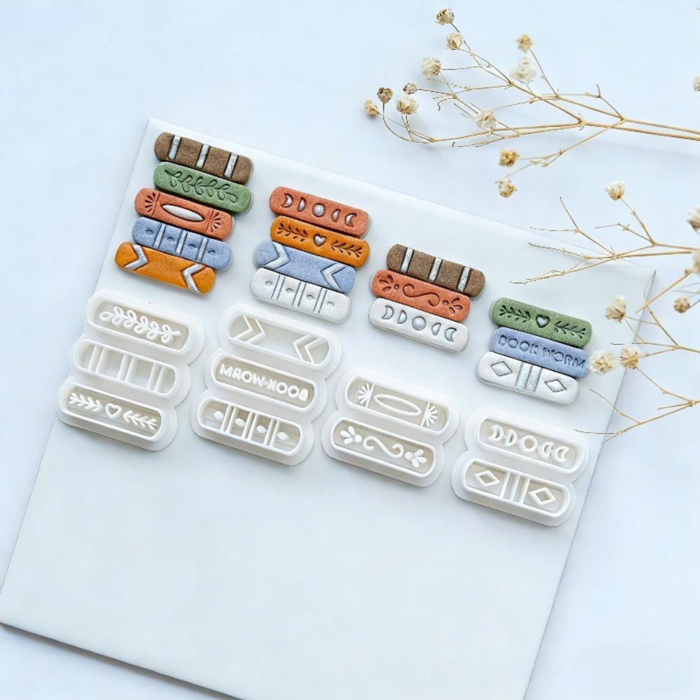 Juego de 7 Cortadores de Arcil - Jewelry Making Books reseña y precio