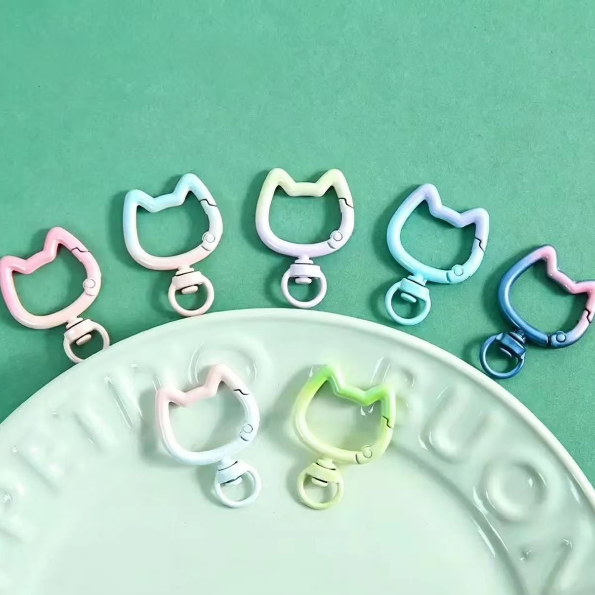 Lote de 5-10 Mosquetones con D - Jewelry Making Name reseña y precio